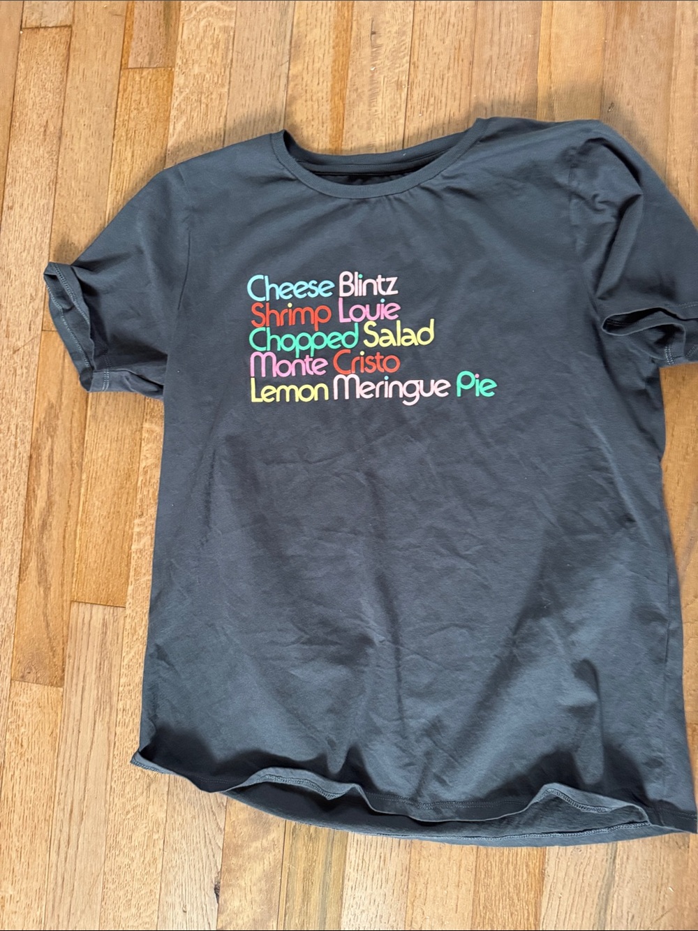 ban.do dark gray Short-Sleeve Graphic Tee brunch theme